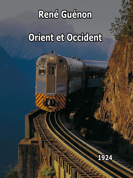 Title details for Orient et Occident by René Guénon - Available